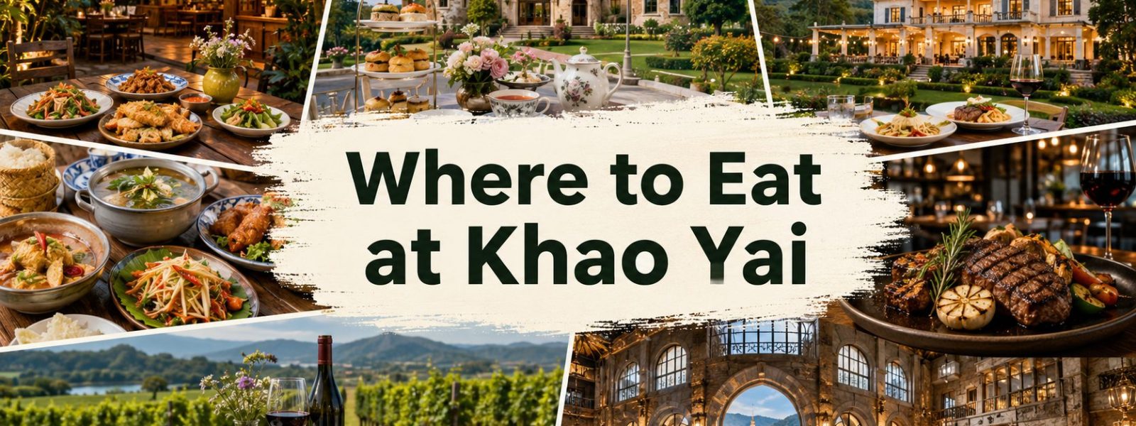 where to eat at khao yai