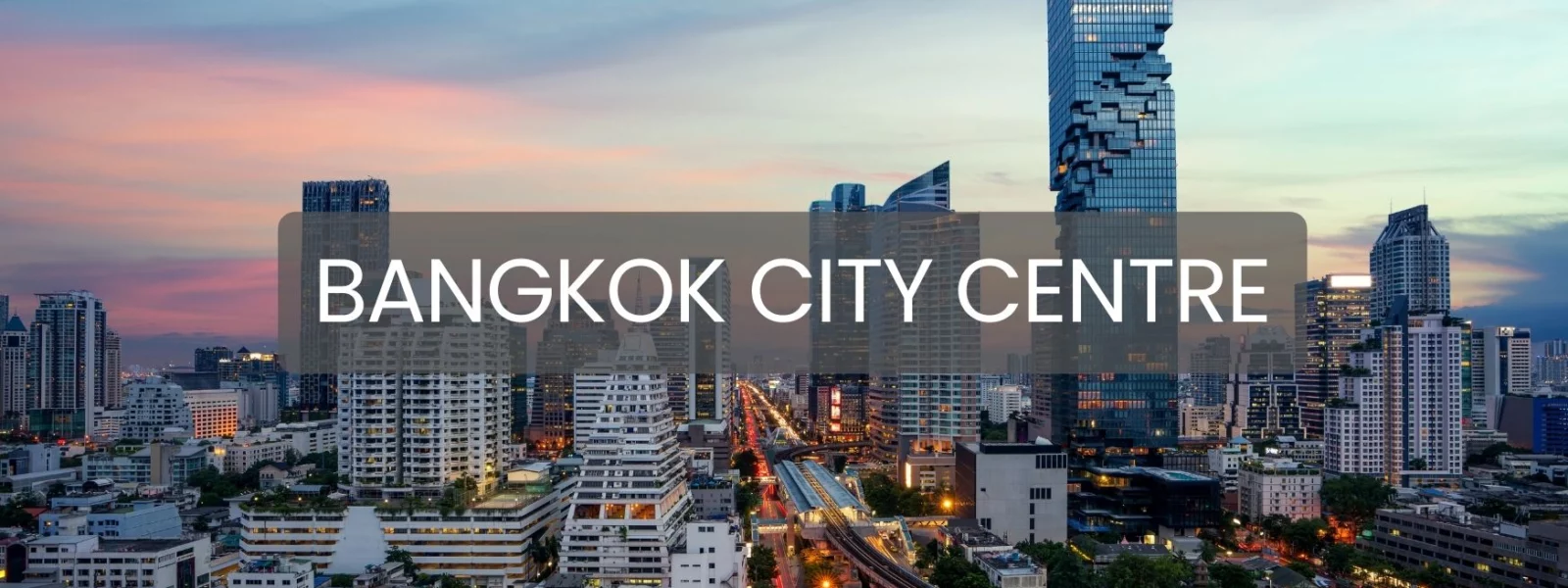 Bangkok City centre blog cover