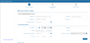 tdac personal information